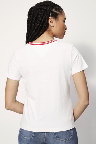 T-shirt en coton biologique Blanc