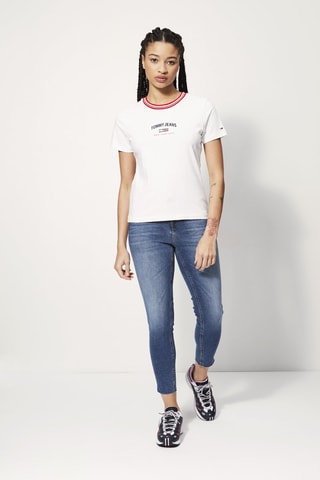 T-shirt en coton biologique Blanc