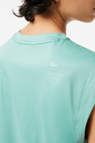 T-shirt loose en coton biologique - Turquoise