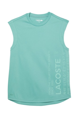 T-shirt loose en coton biologique - Turquoise