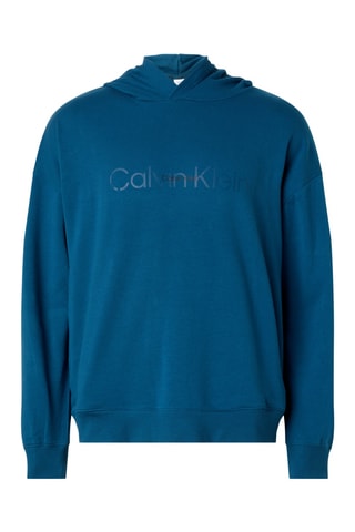 Sweat à capuche Bleu pétrole