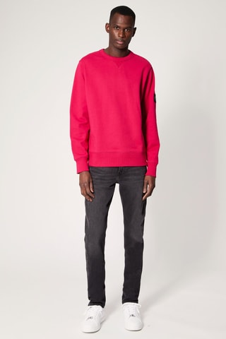 Sweat en coton biologique Rouge