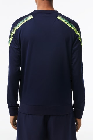 Sweat classic fit Lacoste Tennis - Bleu marine et vert