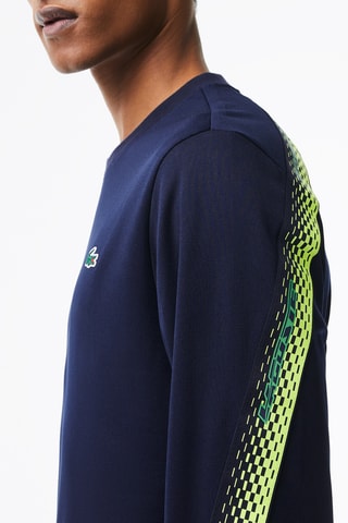 Sweat classic fit Lacoste Tennis - Bleu marine et vert