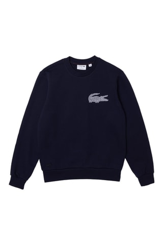 Sweat classic fit en coton biologique - Bleu marine