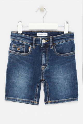 Short en jean - Bleu foncé