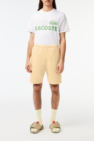 Short regular en coton biologique - Jaune