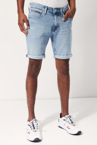 Short en jean Bleu clair