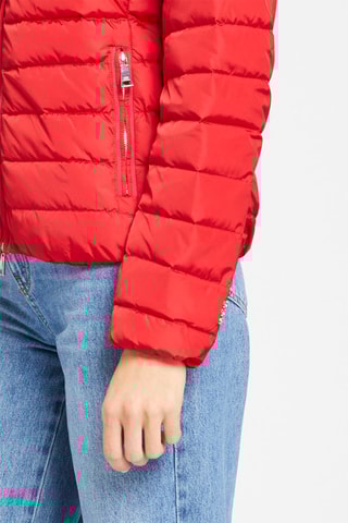 Blusão com capuz Vermelho