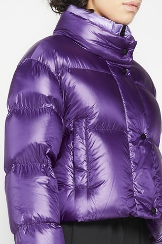 Blusão curto Violeta