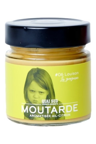 Moutarde ail et citron Louison Grognon - 200 g