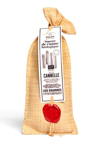 Sucre de canne biologique aromatisé cannelle - 200 g