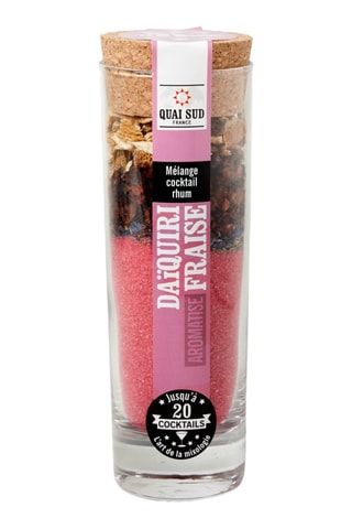 Préparation pour cocktail rhum Daïquiri Fraise - 100 g