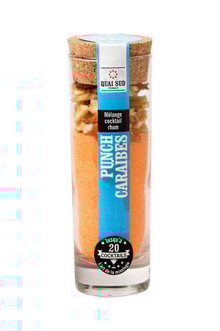 Mélange pour Punch Caraïbes avec verre - 120 g