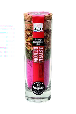 Mélange pour Mojito fraise et verre - 95 g