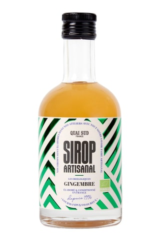 Sirop artisanal au gingembre bio - 35 cl