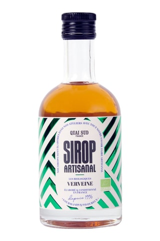 Sirop artisanal à la verveine bio - 35 cl