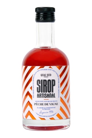 Sirop artisanal à la pêche de vigne - 35 cl