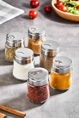 6 pots à épices