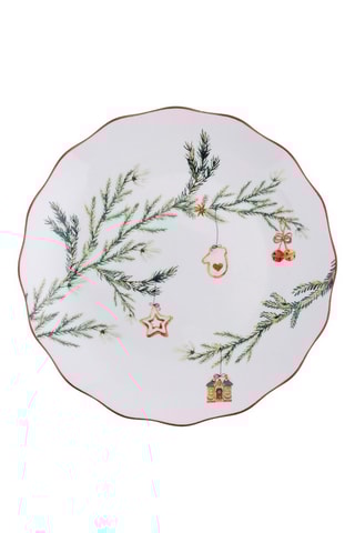 6 assiettes à dessert en porcelaine Rametto - 20,3 cm