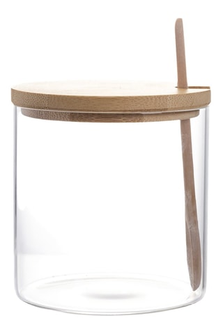 Sucrier en verre borosilicate