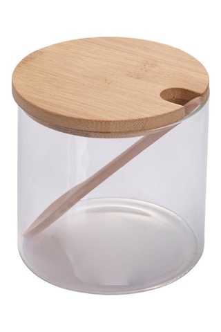 Sucrier en verre borosilicate