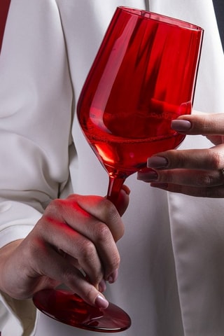 6 verres à vin Optic - 51 cl