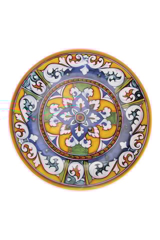 6 assiettes plates en porcelaine La Tradizione - 19 cm