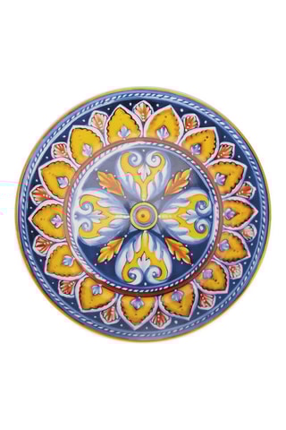 6 assiettes plates en porcelaine La Tradizione - 19 cm