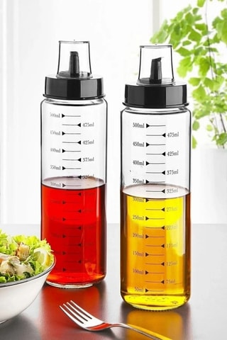 2 distributeurs pour huile - 50 cl