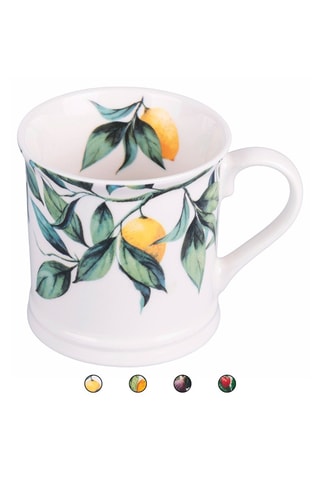 4 mugs en porcelaine Limonami - 43 cl