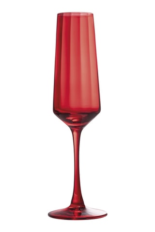 6 flûtes Optic - 25 cl