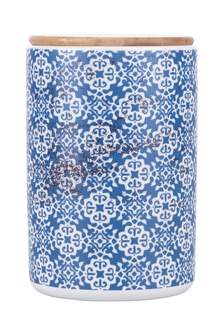 2 bocaux en céramique et bambou Kasbah - 87 cl