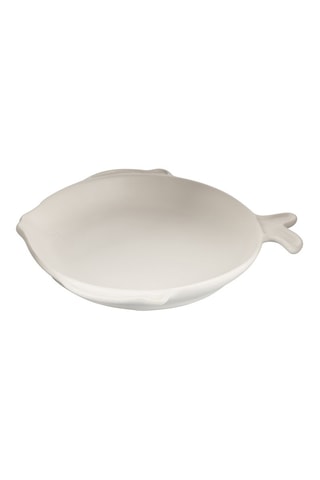 Assiette de service en céramique Kos - 20 x 3,5 x 17,6 cm