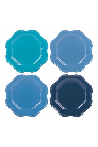 4 sous-assiettes Shades of Ocean - 33 cm