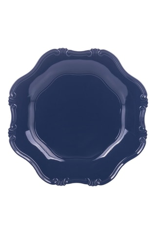 4 sous-assiettes Shades of Ocean - 33 cm