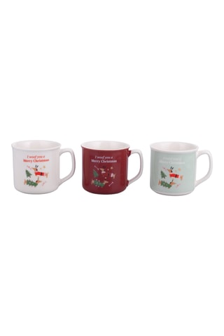 3 mugs en New bone China – 36 cl