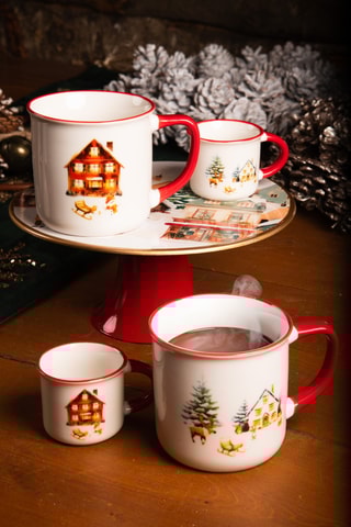 2 mugs en porcelaine – 36 cl