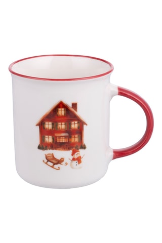 2 mugs en porcelaine – 36 cl
