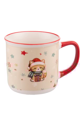 4 mugs en porcelaine – 36 cl