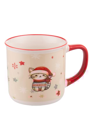 4 mugs en porcelaine – 36 cl