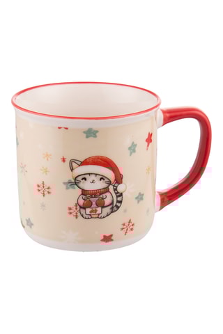 4 mugs en porcelaine – 36 cl