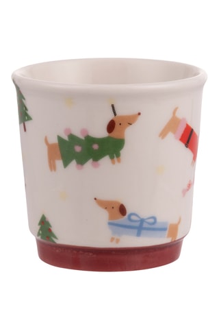 4 tasses à café en porcelaine – 10 cl