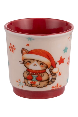 4 tasses à café en porcelaine – 10 cl