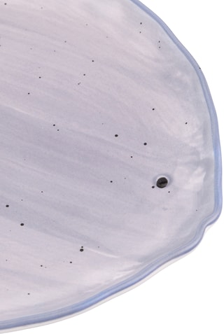 Assiette à poisson en porcelaine - 25,3 cm
