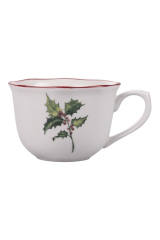 Tasse et soucoupe en porcelaine