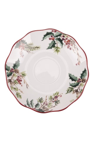 Tasse et soucoupe en porcelaine