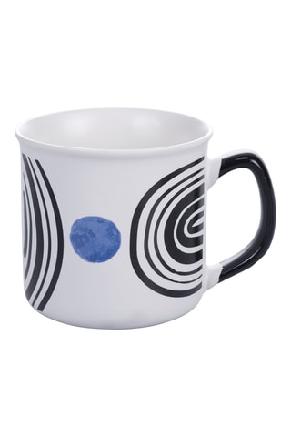 2 mugs en porcelaine - 38 cl