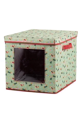 Boite de rangement – 33 x 38 x 33 cm – Vert clair