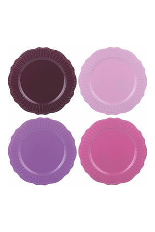 4 assiettes de présentation - 33 cm
